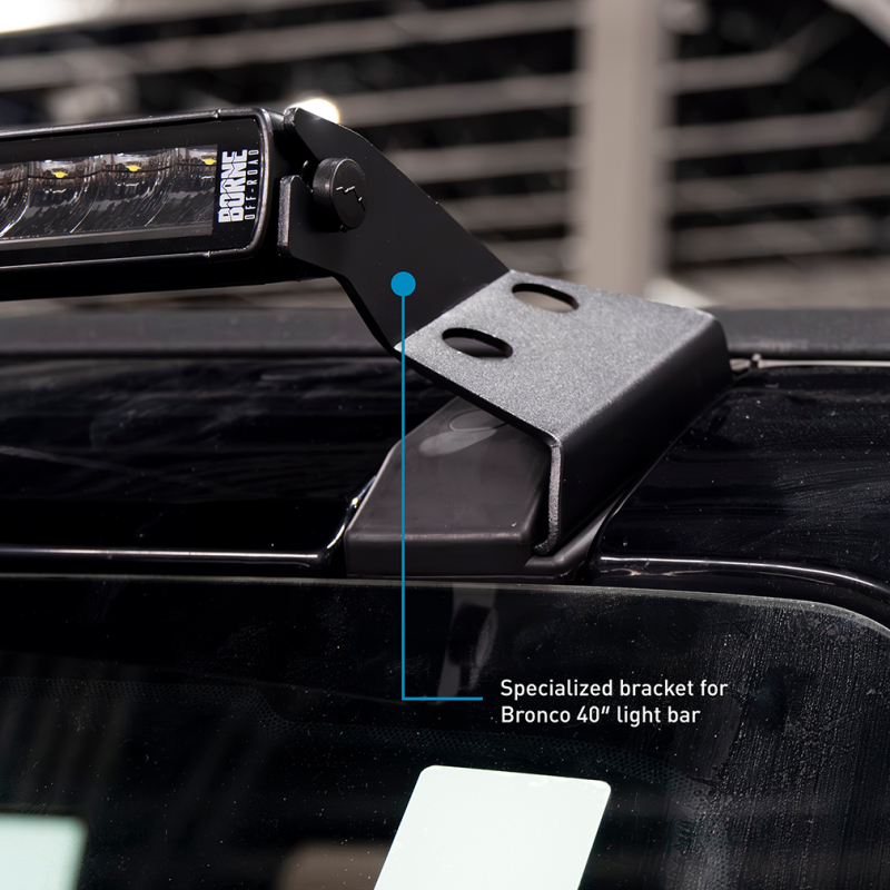 Ford Bronco Light Bar - Borne Off-Road - Direct Fit 40 in - `21-`27